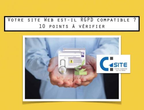 Votre site Web est-il RGPD compatible ? 10 points à vérifier